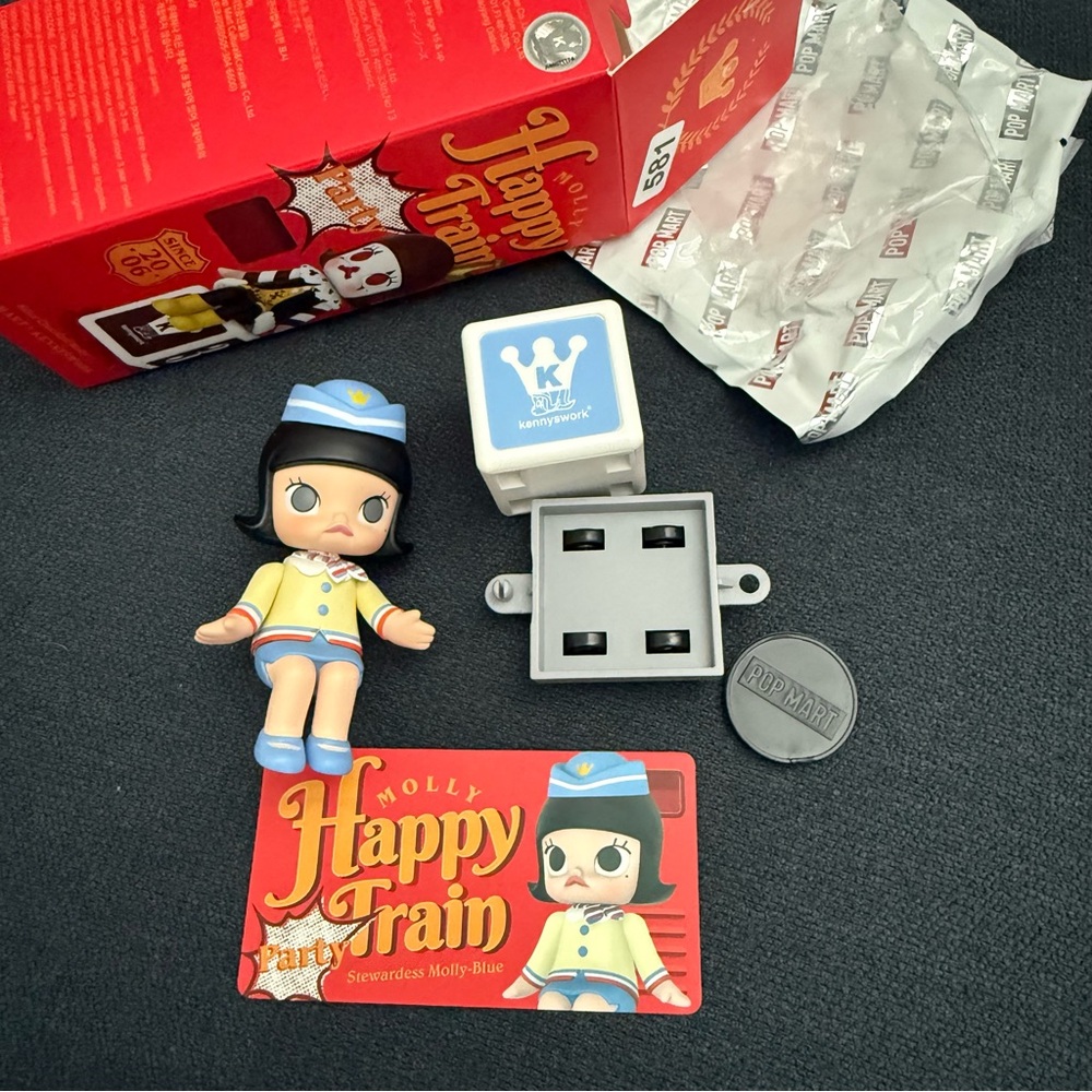 Molly Happy Train *confirmed Blue Stewardess